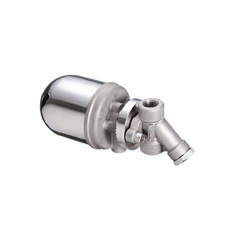 Universal Connector နှင့်အတူရေနွေးငွေ့ထောင်ချောက် - ALL STAINLESS STEEL No. F77、F77F